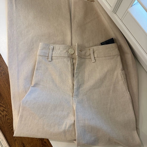 Zara Marine Denim Pants - Picture 4 of 4